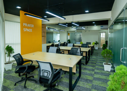 Open co-working space